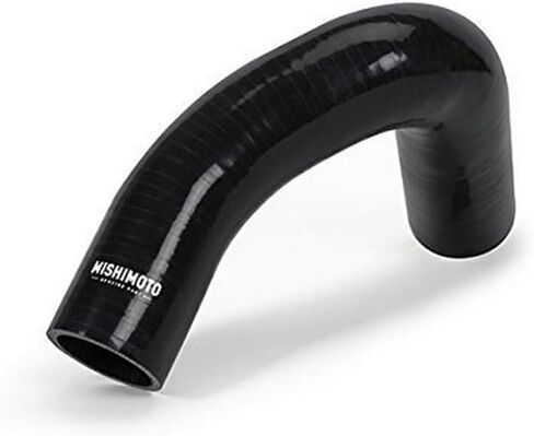 Mishimoto MMHOSE-CSC-2L Silicone Lower Radiator Hose Compatible With Chevrolet Chevelle 283ci 327ci 1965-1967 Black in Saudi Arabia
