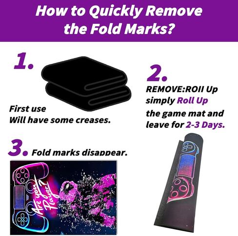 سجادة منطقة الألعاب للأولاد، سجادة ألعاب الفيديو للمراهقين، سجادة أرضية للألعاب، سجادة مع تصميم مانع للانزلاق، لوحة ألعاب رائعة لغرفة النوم، غرفة اللعب، غرفة المعيشة، غرفة الألعاب الإلكترونية (63 * 31 بوصة) in Kuwait