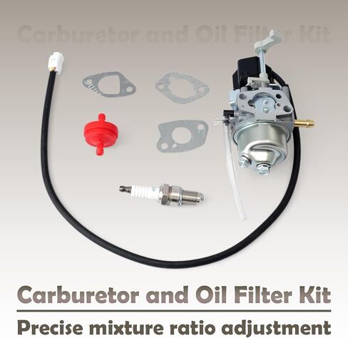 16100-Z431010-0009 Carburetor Compatible with Ryobi RY i4022 VNM 099930667 099930699 i4022 X 099930627 4000 Watt Digital Inverter Generator Rev02 2022-02, Carb Kit with Spark Plug Gasket in Kuwait
