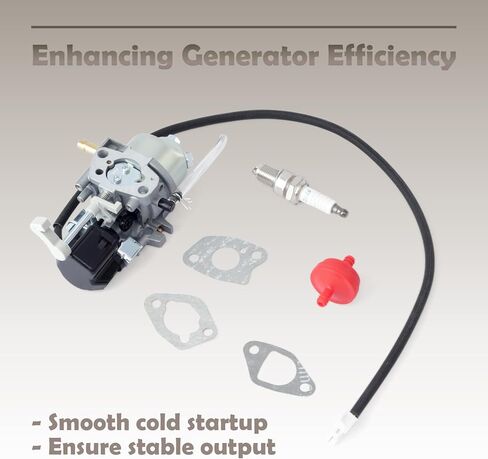 16100-Z431010-0009 Carburetor Compatible with Ryobi RY i4022 VNM 099930667 099930699 i4022 X 099930627 4000 Watt Digital Inverter Generator Rev02 2022-02, Carb Kit with Spark Plug Gasket in Kuwait
