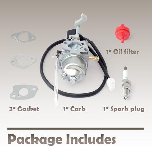 16100-Z431010-0009 Carburetor Compatible with Ryobi RY i4022 VNM 099930667 099930699 i4022 X 099930627 4000 Watt Digital Inverter Generator Rev02 2022-02, Carb Kit with Spark Plug Gasket in Kuwait