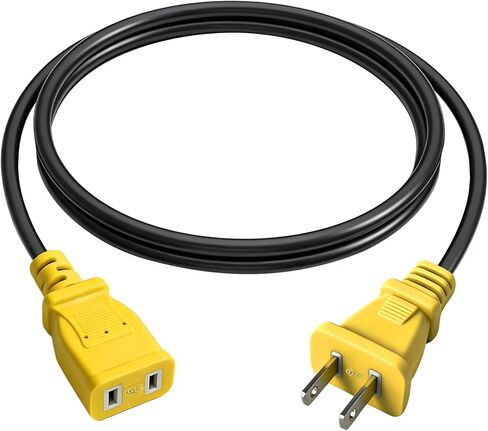 AWINLI AC كابل شحن الطاقة كابل الشاحن DeWalt DXAEJ14 1400 Peak Ampere شاحن بطارية السيارة Jumper Starter، سلك طاقة Jumper Starter، محول سلك الطاقة المحمول متوافق (6.5FT) in Saudi Arabia