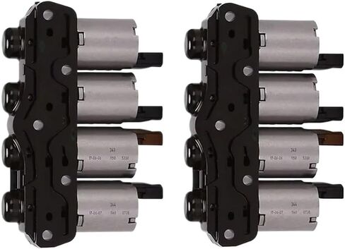 2Pc 7Speed DSG Transmission Solenoids Pack Set DQ200 0AM Compatible For AUDI VW SKODA SEAT Golf 7 FWD CA in Kuwait