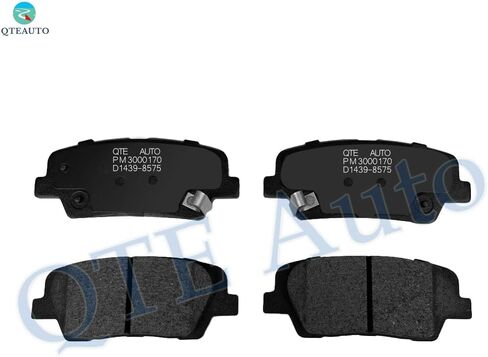 PM Auto Rear Ceramic Brake Pads Compatible With 2010-2018 Hyundai Santa FE in Saudi Arabia