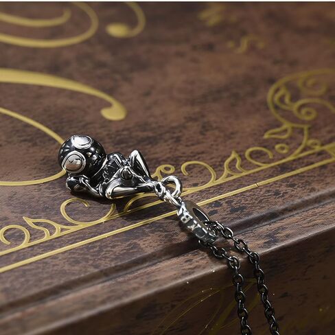 Spiderman Necklace for Women and Men,Skin-Friendly Jewelry with Gift Box,Adjustable Spider Pendant Chain,Superhero Symbols,Ideal for Christmas, Halloween, Birthday Gifts in Kuwait