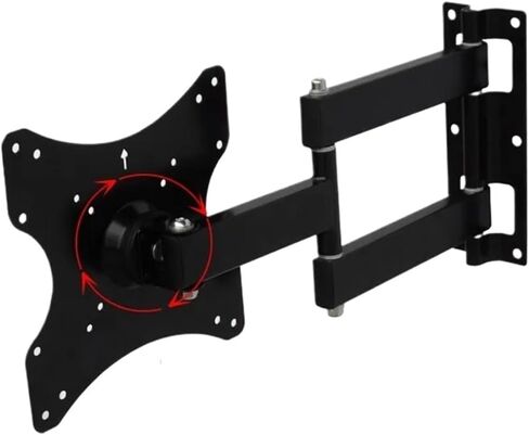 EML403X كامل الحركة 17 "-40" LED تلفاز LCD جدار جبل 360 درجة دوران قطب إمالة حامل شاشة الذراع قوس جدار جبل 200 مللي متر in Saudi Arabia