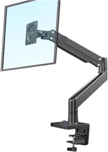 G40 Gas Spring Arm 22-40 Inch Curved Screen Desktop Monitor Stand 360 Degree Rotation 3-15 kg Monitor Mount Arm with USB 3.0 G45(Matte Charcoal) in Saudi Arabia