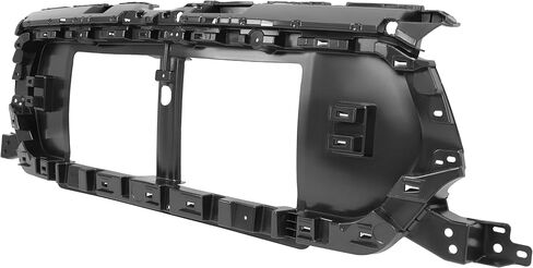 HECASA Upper Grille Support Base Compatible with 2019 2020 2021 2022 2023 2024 Dodge Ram 1500 Front Upper Grill Support Mounting Panel Black in Saudi Arabia