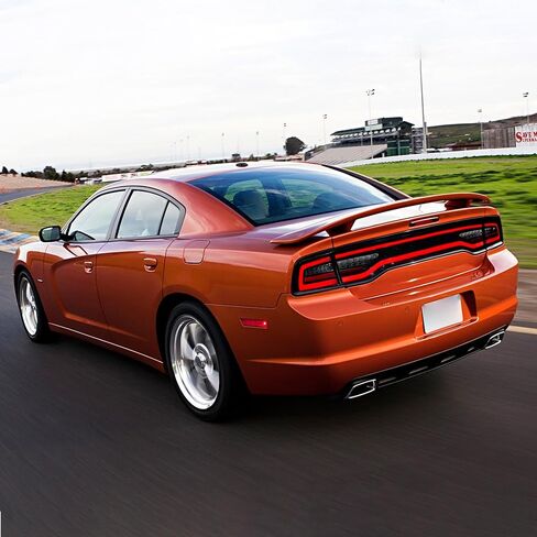VLAND LED Tail Lights For Dodge Charger 2011-2014 7th Gen Pre Facelift, With Sequential Red Turn Signal & Startup Animation, Driver & Passenger Side in Saudi Arabia