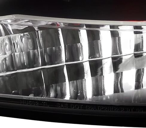 SPEC-D TUNING Black Housing Clear Lens Tail Lights Compatible with 2005-2010 Dodge Charger, Left + Right Pair Assembly in Saudi Arabia