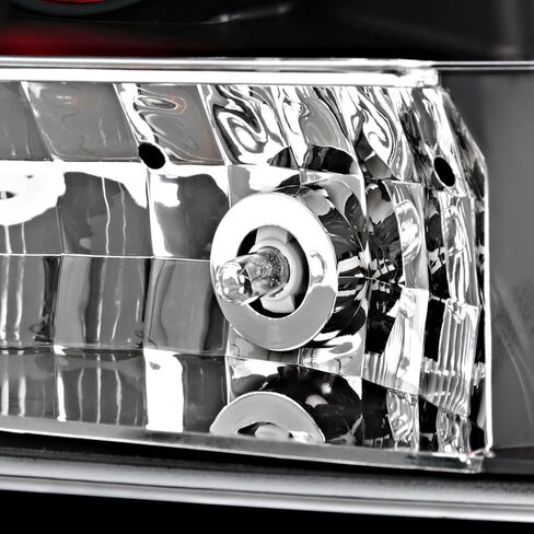 SPEC-D TUNING Black Housing Clear Lens Tail Lights Compatible with 2005-2010 Dodge Charger, Left + Right Pair Assembly in Saudi Arabia