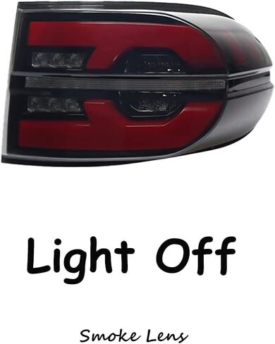 أضواء خلفية LED لتويوتا FJ كروزر 2007-2014 بدء الرسوم المتحركة DRL مؤشر متسلسل لمبة خلفية الجمعية (الدخان) in Kuwait