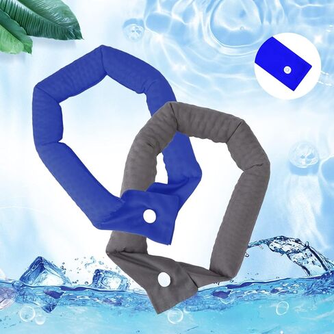Retisee 36 Pieces Cooling Neck Wraps Neck Cooling Tube Ice Scarf Cooling Bandana Headband Neck Coolers Tie Around Neck Accessories for Summer Heat Women Men Kids Dogs Outdoor, 12 Colors in Saudi Arabia