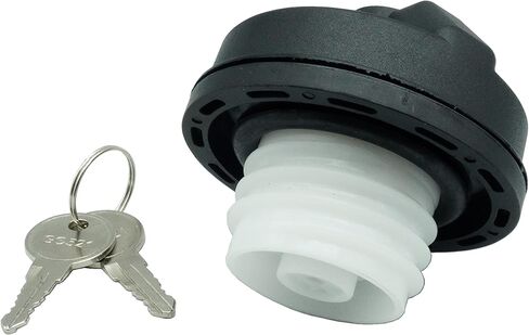 Locking Gas Cap W/2 Keys, Lock Fuel Cap Compatible With Chevy Express Silcerado GMC Savana Sierra Honda Accord Nissan Altima Rogue Toyota 4Runner Sienna Tacoma Tundra, Replace 10504 77300-47020 31780 in Kuwait