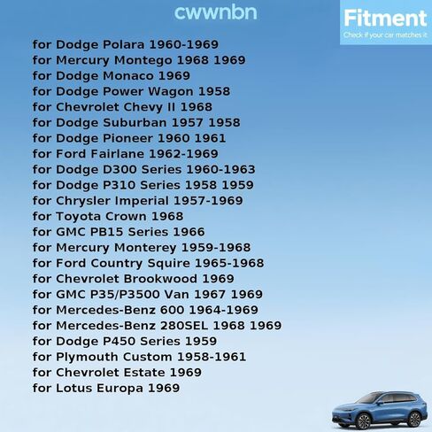 شفرة ممسحة الزجاج الأمامي لسيارة شيفروليه بيل إير، شيفيل، كورفيت، إمبالا 1968 1969 لكرايسلر 300 1957 1958 1959 1960 1961 1962 1963 1964 1965 1966 1967 1968 1969 2 قطعة in Kuwait