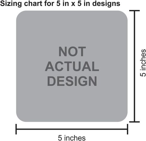 StickerTalk Cross Medical Symbol Vinyl Sticker, 5 inches by 5 inches in Kuwait