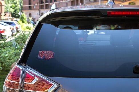 eDesign One Nation Under God American Flag Sticker Decal - 5 Inches - Patriotic US Flag & Psalm 33:12 Design Vinyl Decals - Perfect for Car, Laptop, Water Bottle, Any Smooth Surface - 2-Pack in Saudi Arabia