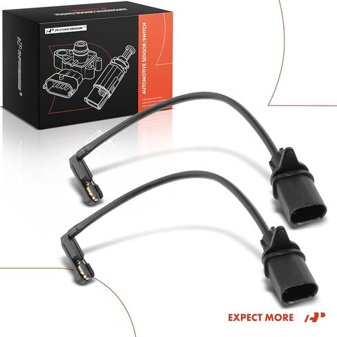 A-Premium Front Driver and Passenger Brake Pad Wear Sensor Compatible with Audi A4 2017-2018, A4 Quattro 2017-2018, A4 allroad 2017-2018, Q5 2018, S4 2018, S5 2018, SQ5 2018, 2-PC Set in Saudi Arabia