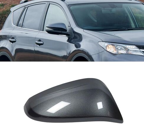 Mirror Cover Replacement car Rearview Mirror Cap Cover For Toyota 4Runner 2014-2023/RAV4 2013-2015/RAV4 HV 2016 (Gray, Right) in Kuwait