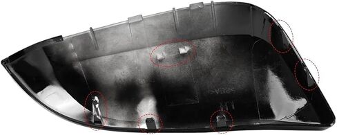 Mirror Cover Replacement car Rearview Mirror Cap Cover For Toyota 4Runner 2014-2023/RAV4 2013-2015/RAV4 HV 2016 (Gray, Right) in Kuwait