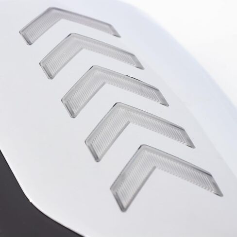 مناسب لشاحنة Kenworth T680 2013-2019 مجموعة مرآة غطاء محرك السيارة من الكروم مع ضوء LED خمسة أسهم للسائق وجانب الركاب زوج واحد in Kuwait