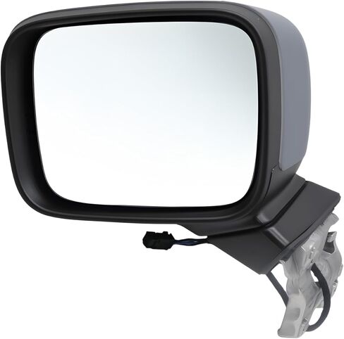Left Driver Side Mirror 7pins Compatible with Renegade 2015-2023 with Heated & Signal Light and Temperature Sensor CH1320445 Prime Paint (7 Pins) in Kuwait