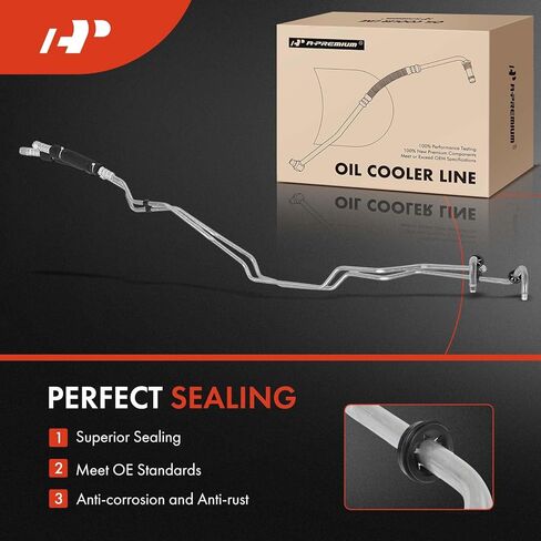 مجموعة خرطوم تبريد زيت المحرك A-Premium متوافقة مع Ram 1500 2013-2018، 1500 Classic 2019-2021، 5.7 لتر in Saudi Arabia