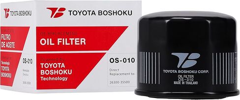 فلتر زيت Toyota Boshoku (TB)، تم تصميمه كبديل مباشر لـ 26300-35500 يناسب 1989-1991، 1999-2019 Hyundai Sonata 2.4L؛ 1999-2012، 2014-2020 إلنترا 2.0 لتر؛ 2010-2024 كيا فورتي 2.0 لتر in Kuwait