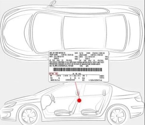 Compatible With MKC Lincoln Baltic Sea Green (BG) Factory BG Matched Ultra Premium Single Stage Direct Gloss Pen Brush - Touch Up Paint Kit MADE IN THE USA in Kuwait