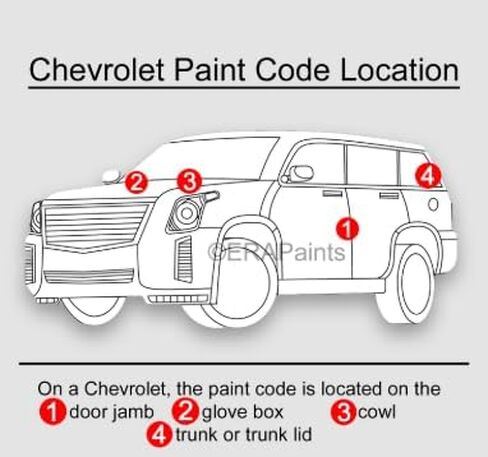 Compatible With 1972 Chevrolet Mohave Gold (63) Factory Matched High Gloss Single Stage Aerosol - Touch Up Paint Kit in Kuwait