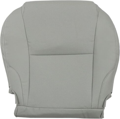 Driver Side Bottom Perforated Microfiber Leather Seat Cover Gray Compatible with Lexus IS250 IS350 2006 2007 2008 2009 2010 2011 2012 2013 in Saudi Arabia