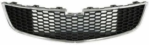 Front Bumper Upper Grille+ Lower Grill Set Compatible with 2011 2012 2013 2014 Chevy CRUZE Eco LS LT LTZ Black in Kuwait