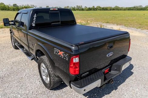 Rough Country Soft Roll Up Truck Bed Tonneau Cover for Ford F250/350 Super Duty (1999-2016) - Fits 6'10 (82") Bed, Weatherproof Bed Cover in Saudi Arabia