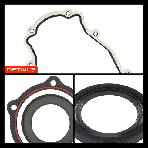 A-Premium Engine Timing Cover Gasket Set Compatible with Chevrolet Silverado 1500 2500 3500 HD Classic, Impala & GMC Sierra & Buick & Cadillac & Avanti & Hummer & Isuzu & Pontiac & Saab & Workhorse in Saudi Arabia