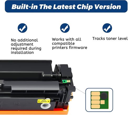 507A M551 Toner Cartridge 4 Pack - OEM Equipment Manufacturer for HP 507A CE400A CE401A CE402A CE403A 507X 507 CE400X fro HP LaserJet Enterprise 500 Color M551 MFP M575 MFP M570 Series in Kuwait