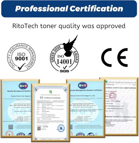 507A M551 Toner Cartridge 4 Pack - OEM Equipment Manufacturer for HP 507A CE400A CE401A CE402A CE403A 507X 507 CE400X fro HP LaserJet Enterprise 500 Color M551 MFP M575 MFP M570 Series in Kuwait