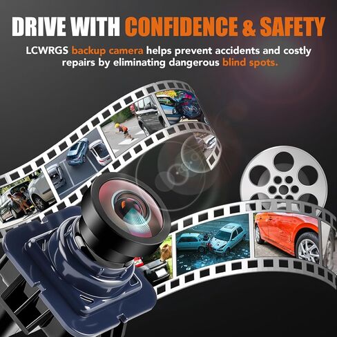 Backup Camera Rear View Compatible with Ford F150 2010 2012 2013 2014, Ford Mustang 2015-2020, Lincoln MKC 2015-2019 Night Vision Park Assist Reverse Camera Replaces# EL3T-19G490-AA, EL3Z-19G490-D in Saudi Arabia