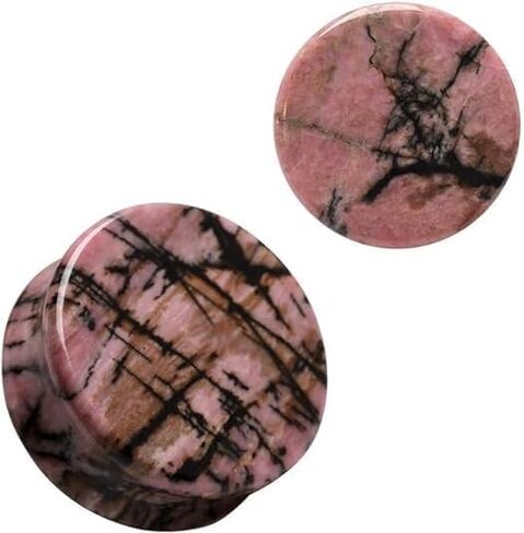 Natural Rhodonite Stone Saddle Plug in Saudi Arabia