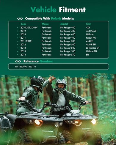 محور السيرة الذاتية الأيمن والأيسر من SCITOO لـ Polaris Ranger 400 Ranger 500 Ranger 570 Ranger 800 Ranger Crew 570 Ranger EV in Saudi Arabia