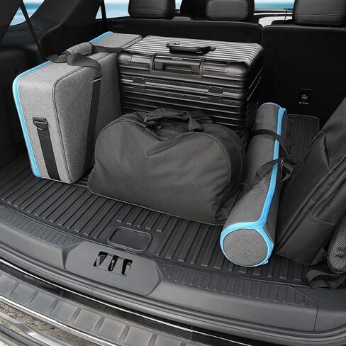 Floor Mats for 2025 2020-2024 Ford Explorer (6-seat), All Weather TPE Floor Mat Cargo Mat with Backrest Mats for Ford Explorer ST Car Accessories in Kuwait