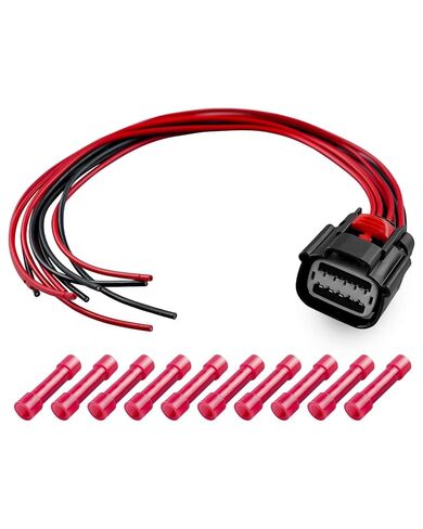Headlights Pigtail Connector Wire Harness Compatible with Jeep Compass 2017-2021 Replace 55112706AF in Saudi Arabia