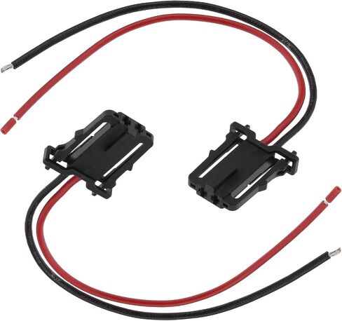 SING F LTD 2x 2 Pin Connector Plug متوافق مع VW متوافق مع Audi 3B0972702 1J0971972 سيارة LED باب تحذير ضوء سلك كابل تسخير ملحقات السيارة المكونات الكهربائية نول الأسلاك in Saudi Arabia