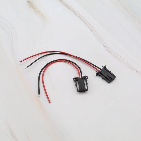 SING F LTD 2x 2 Pin Connector Plug متوافق مع VW متوافق مع Audi 3B0972702 1J0971972 سيارة LED باب تحذير ضوء سلك كابل تسخير ملحقات السيارة المكونات الكهربائية نول الأسلاك in Saudi Arabia