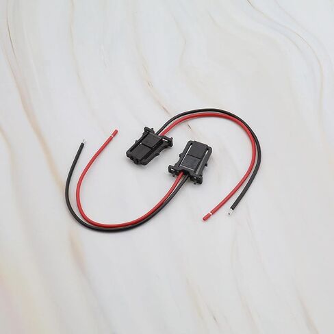 SING F LTD 2x 2 Pin Connector Plug متوافق مع VW متوافق مع Audi 3B0972702 1J0971972 سيارة LED باب تحذير ضوء سلك كابل تسخير ملحقات السيارة المكونات الكهربائية نول الأسلاك in Saudi Arabia