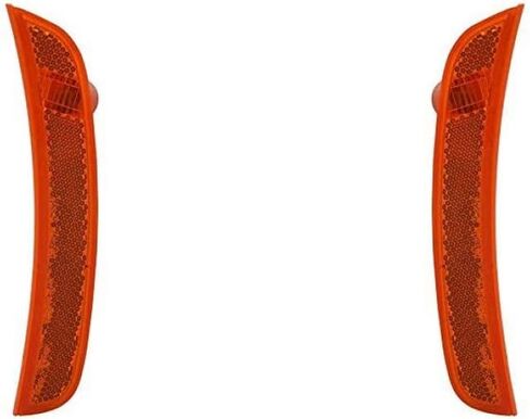 KarParts360 لمجموعة مصابيح التحديد الجانبية لشركة فيات 500 2012-2019 جانب السائق والراكب | زوج | الجبهة | هاتشباك | معتمد من وزارة النقل | FI2554100 in Kuwait