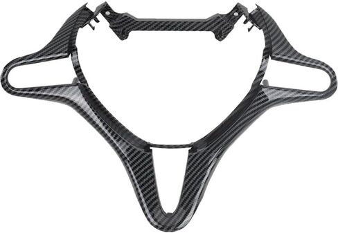 1Pc Carbon Fiber Steering Wheel Cover Interior Trim Compatible with Honda Civic 2006-2011 2007 in Saudi Arabia