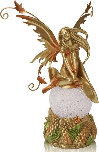 Resin Fairy Statue for Home Decor, Hand-Painted Angel Figurine Graceful Fairy Sculpture for Living Room, Bedroom Decor, Thoughtful Gift for Women, Girls (Rising) in Kuwait