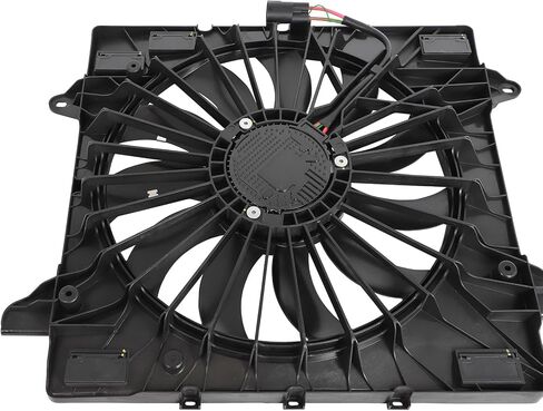 مجموعة مروحة تبريد رادياتير المحرك GM3115321 متوافقة مع 2020-2022 لسيارة Chevy Blazer 3.6L 2020-2024 لكاديلاك XT6 3.6L 2020-2023 لمجموعة مروحة مكثف GMC Acadia 3.6L in Kuwait