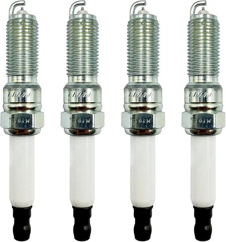 91970 Iridium Platinum Spark Plugs Fit for Buick Cascada Encore Fit for Chevy Cruze Equinox Trax Malibu Fit for GMC Terrain, Replace ILNAR8B7G 4 Pack in Kuwait