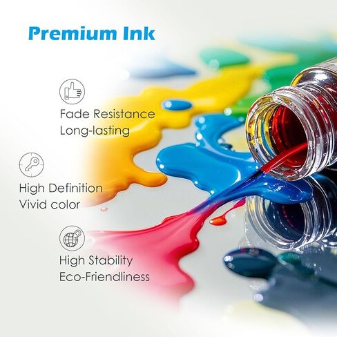 712 XL Ink Cartridges Replacement for HP 712 Ink Cartridges Combo Pack for DesignJet T650 T630 T230 T250 T210 & Studio Plotter Printer (4 Pack, Black-80ml, Cyan/Magenta/Yellow-29ml) in Kuwait